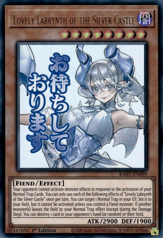 Lovely Labrynth of the Silver Castle (RA05-EN099) (Rarity Collection 5)