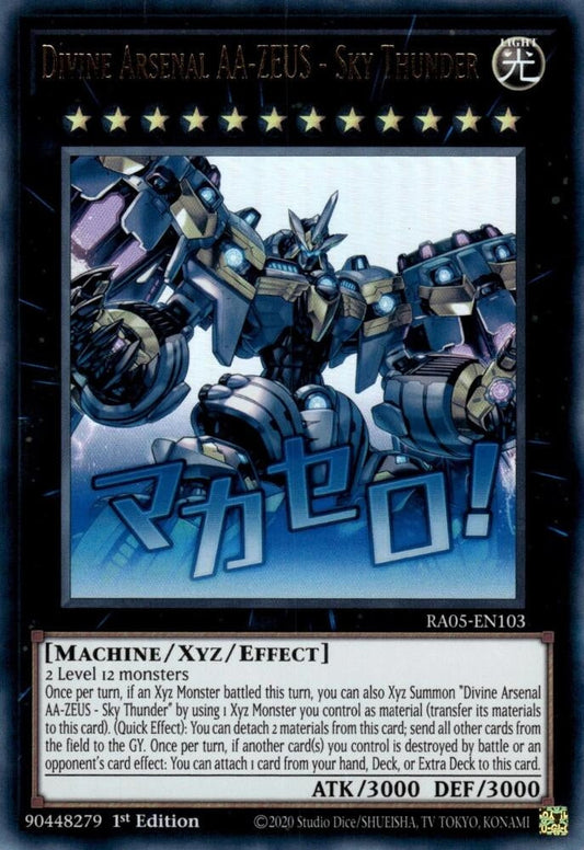 Divine Arsenal AA-ZEUS - Sky Thunder (RA05-EN103) (Rarity Collection 5)