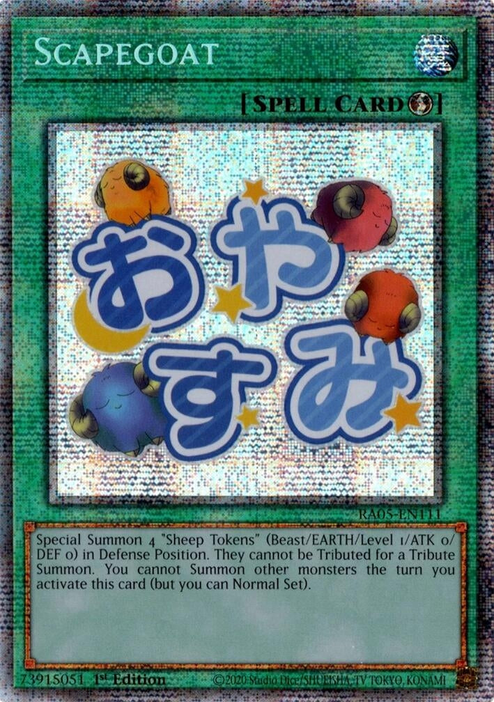 Scapegoat (Starlight Rare) (RA05-EN111) (Rarity Collection 5)