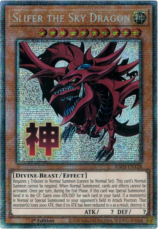 Slifer the Sky Dragon (Starlight Rare) (RA05-EN128) (Rarity Collection 5)
