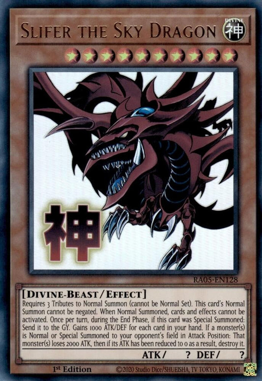Slifer the Sky Dragon (RA05-EN128) (Rarity Collection 5)