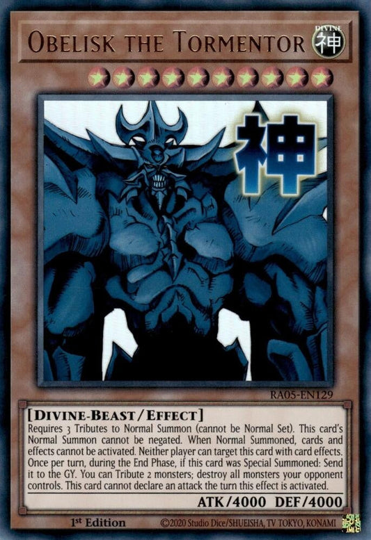 Obelisk the Tormentor (RA05-EN129) (Rarity Collection 5)