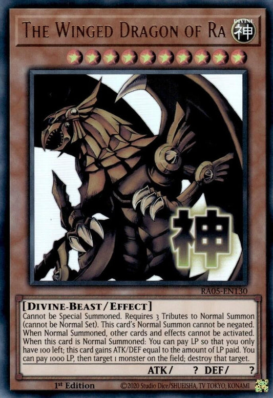 The Winged Dragon of Ra (RA05-EN130) (Rarity Collection 5)