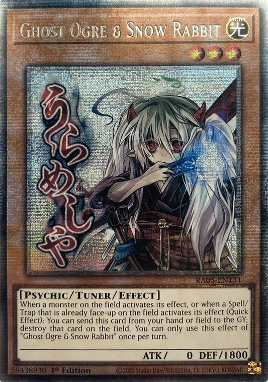 Ghost Ogre & Snow Rabbit (Starlight Rare) (RA05-EN131) (Rarity Collection 5)