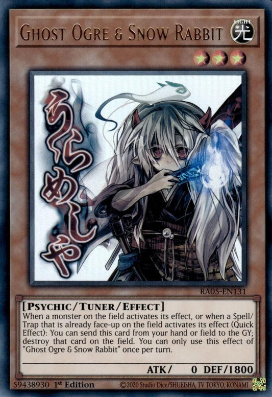 Ghost Ogre & Snow Rabbit (RA05-EN131) (Rarity Collection 5)