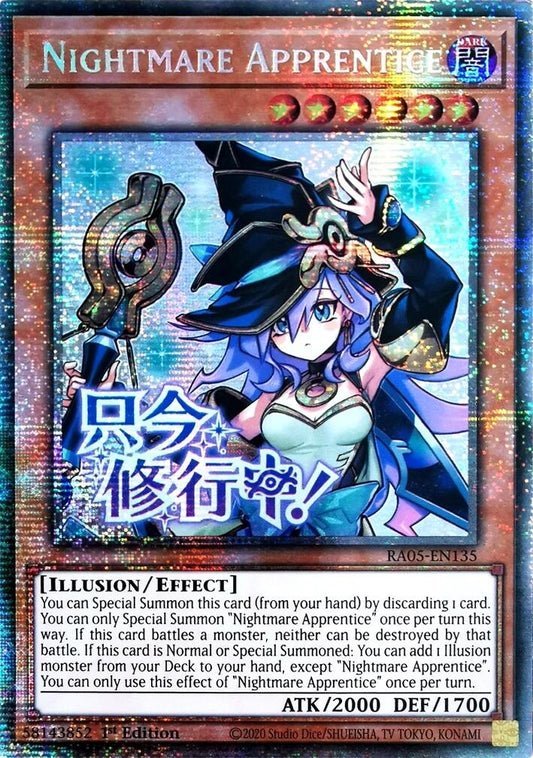 Nightmare Apprentice (Starlight Rare) (RA05-EN135) (Rarity Collection 5)