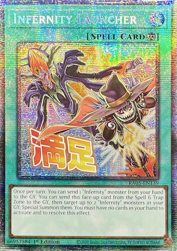 Infernity Launcher (Starlight Rare) (RA05-EN139) (Rarity Collection 5)