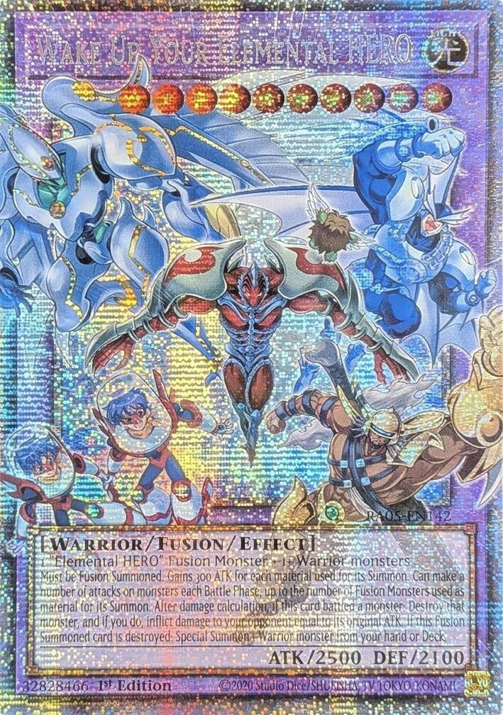 Wake Up Your Elemental HERO (Starlight Rare) (RA05-EN142) (Rarity Collection 5)