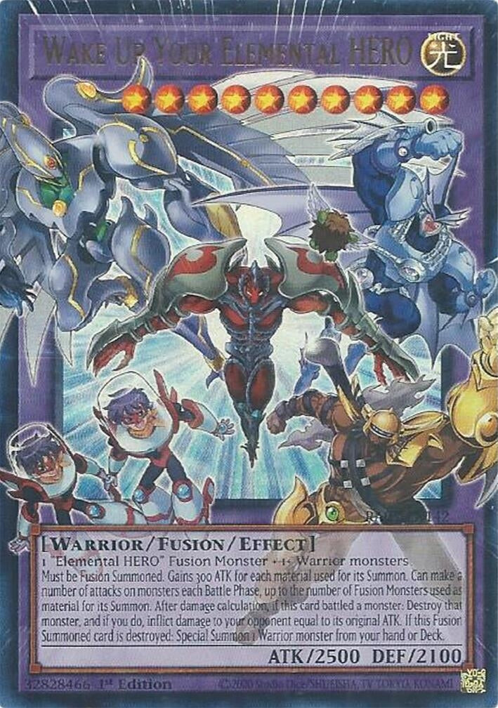 Wake Up Your Elemental HERO (RA05-EN142) (Rarity Collection 5)