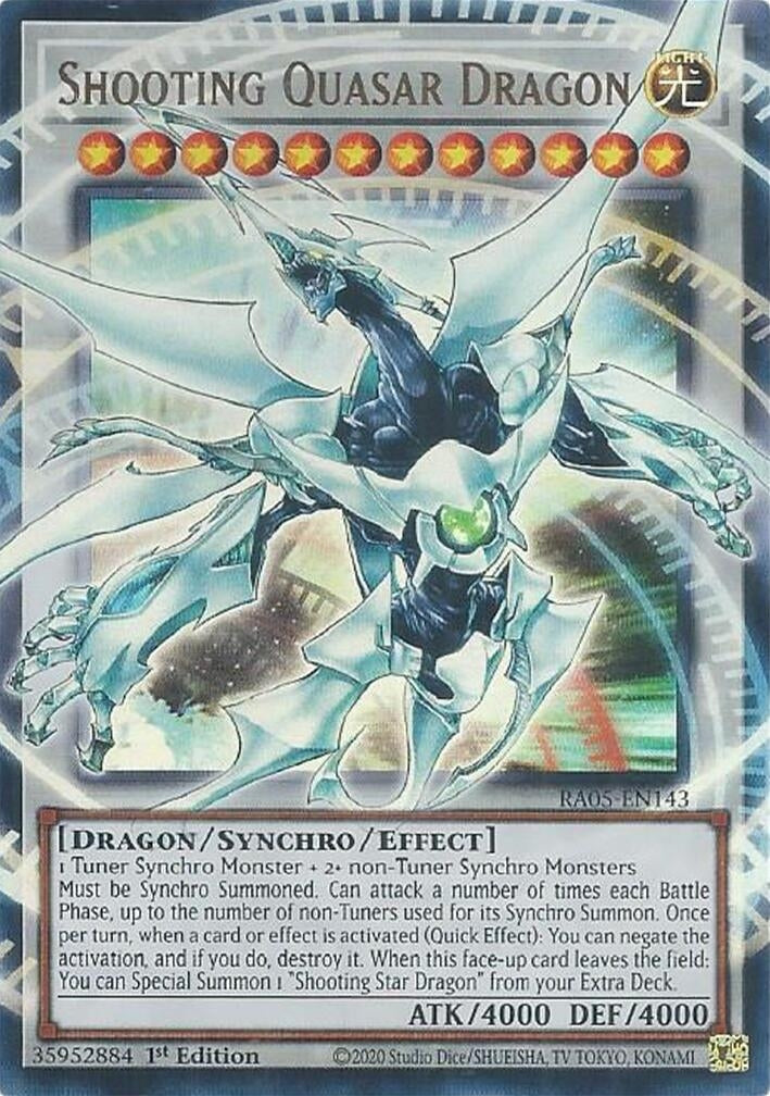 Shooting Quasar Dragon (RA05-EN143) (Rarity Collection 5)