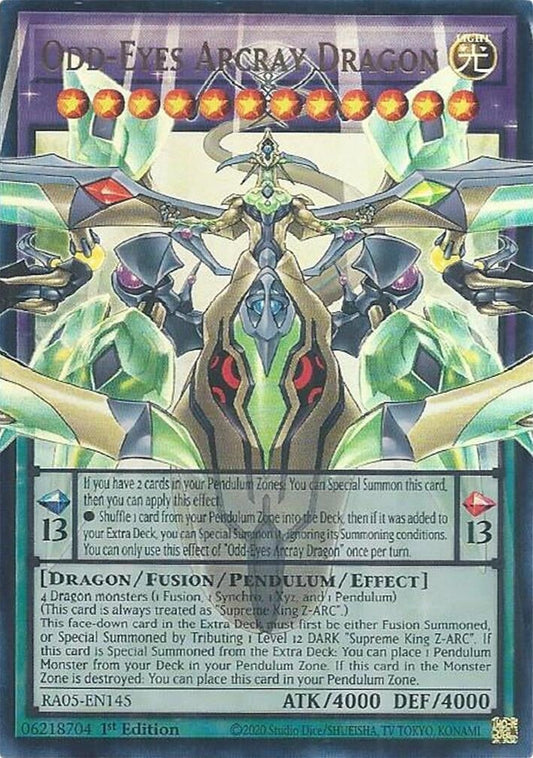 Odd-Eyes Arcray Dragon (RA05-EN145) (Rarity Collection 5)