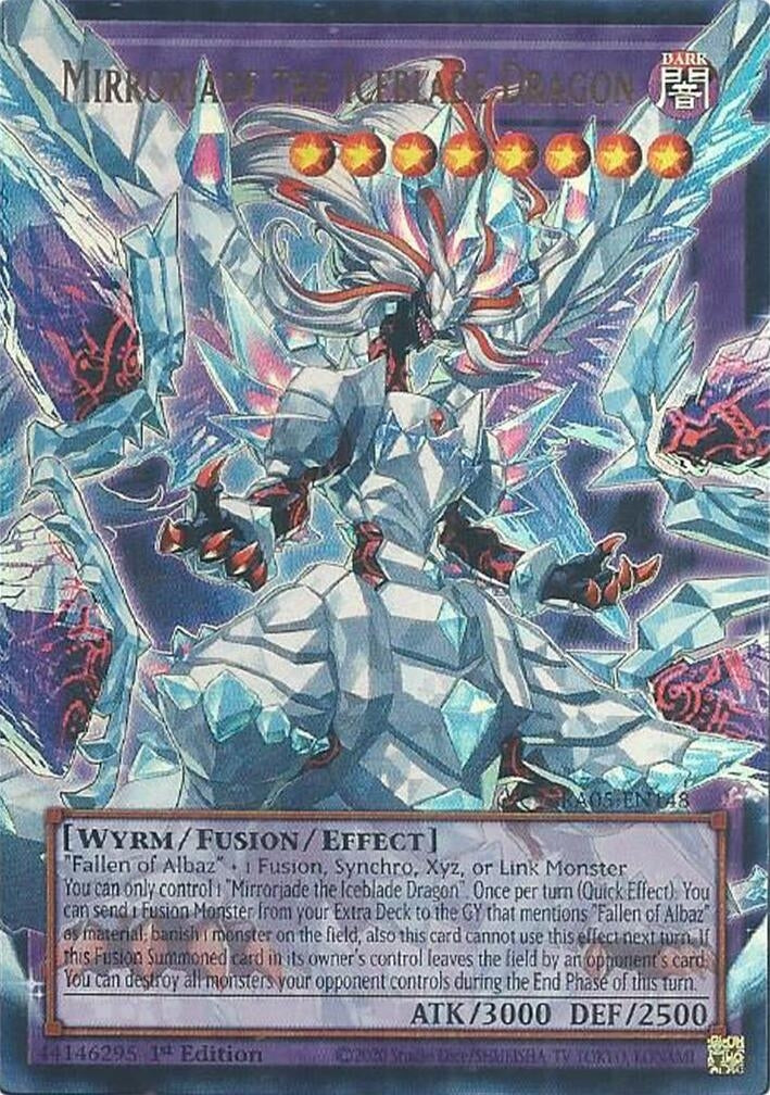 Mirrorjade the Iceblade Dragon (RA05-EN148) (Rarity Collection 5)