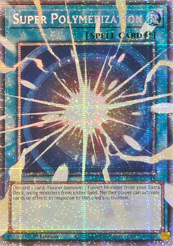 Super Polymerization (Starlight Rare) (RA05-EN149) (Rarity Collection 5)