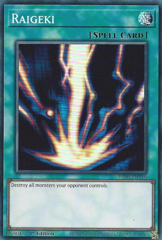 Raigeki (RA05-EN110) (Rarity Collection 5)