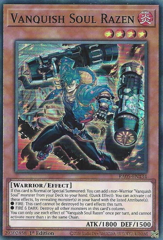 Vanquish Soul Razen (RA05-EN134) (Rarity Collection 5)