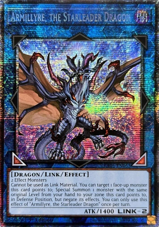 Armillyre, the Starleader Dragon (Starlight Rare) (RA05-EN055) (Rarity Collection 5)