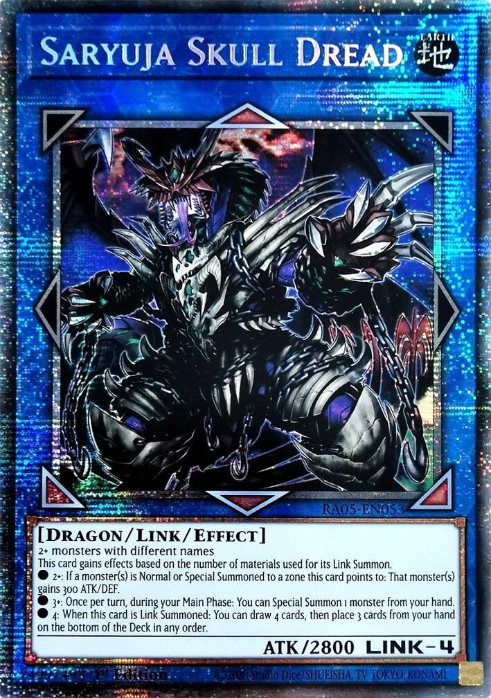 Saryuja Skull Dread (Starlight Rare) (RA05-EN053) (Rarity Collection 5)