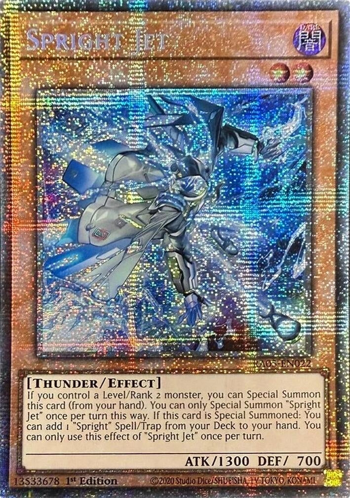 Image for Spright Jet (Starlight Rare) (RA05-EN022) (Rarity Collection 5) - YuGiOh