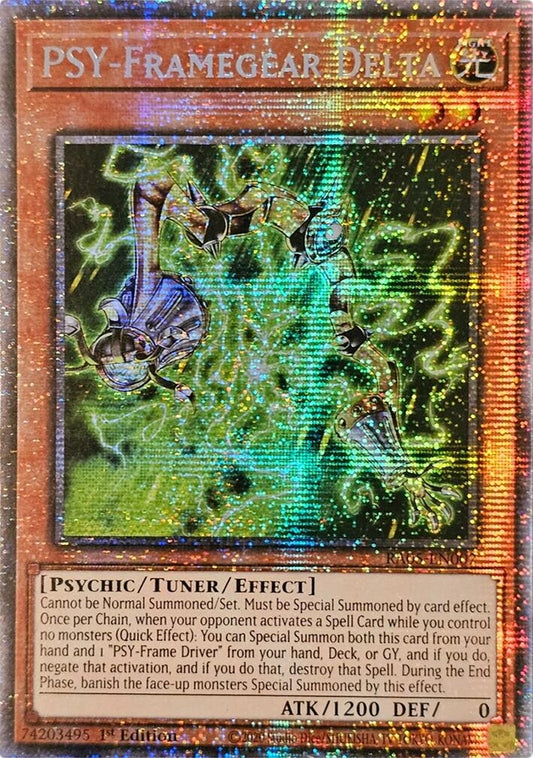PSY-Framegear Delta (Starlight Rare) (RA05-EN007) (Rarity Collection 5)