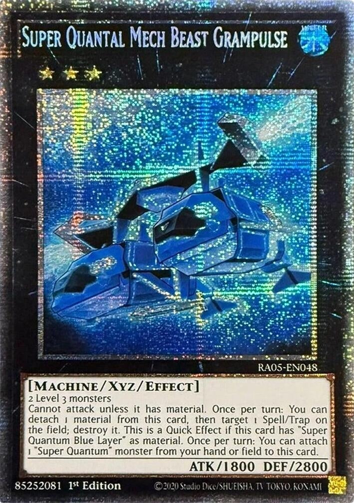 Image for Super Quantal Mech Beast Grampulse (Starlight Rare) (RA05-EN048) (Rarity Collection 5) - YuGiOh