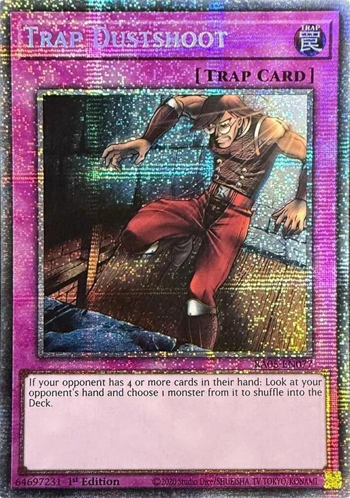 Image for Trap Dustshoot (Starlight Rare) (RA05-EN077) (Rarity Collection 5) - YuGiOh