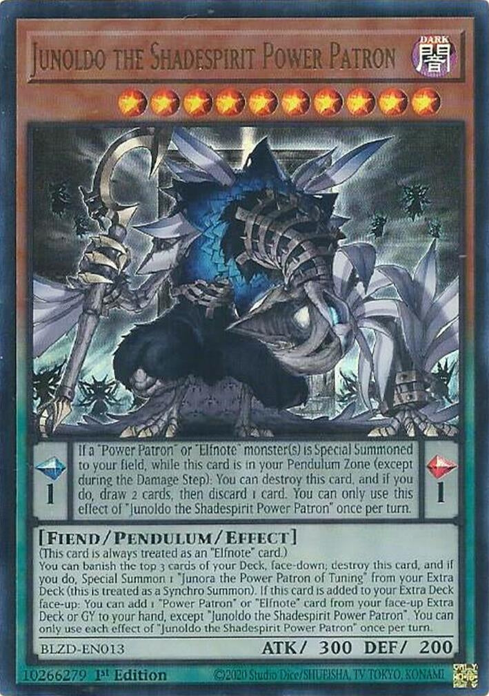 Image for Junoldo the Shadespirit Power Patron (BLZD-EN013) (Blazing Dominion) - YuGiOh