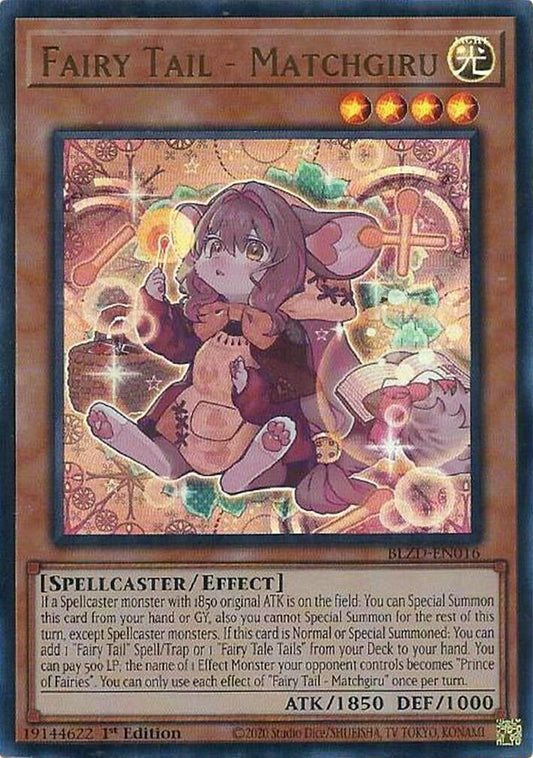 Image for Fairy Tail - Matchgiru (BLZD-EN016) (Blazing Dominion) - YuGiOh