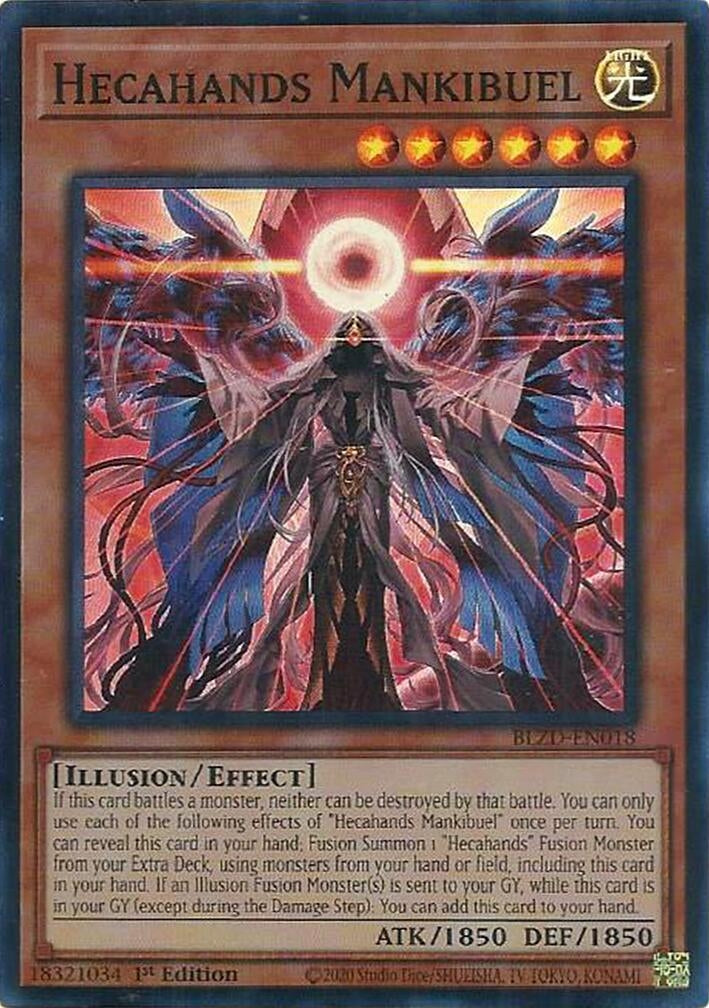 Image for Hecahands Mankibuel (BLZD-EN018) (Blazing Dominion) - YuGiOh