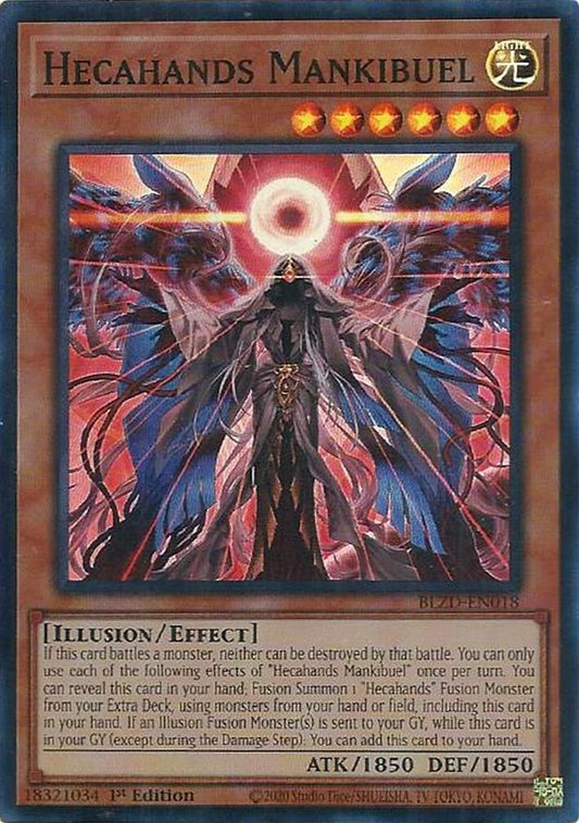 Image for Hecahands Mankibuel (BLZD-EN018) (Blazing Dominion) - YuGiOh