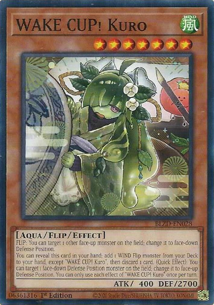 Image for WAKE CUP! Kuro (BLZD-EN028) (Blazing Dominion) - YuGiOh