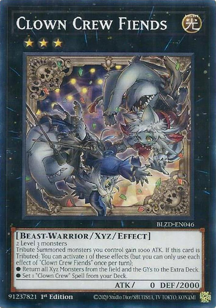 Image for Clown Crew Fiends (BLZD-EN046) (Blazing Dominion) - YuGiOh