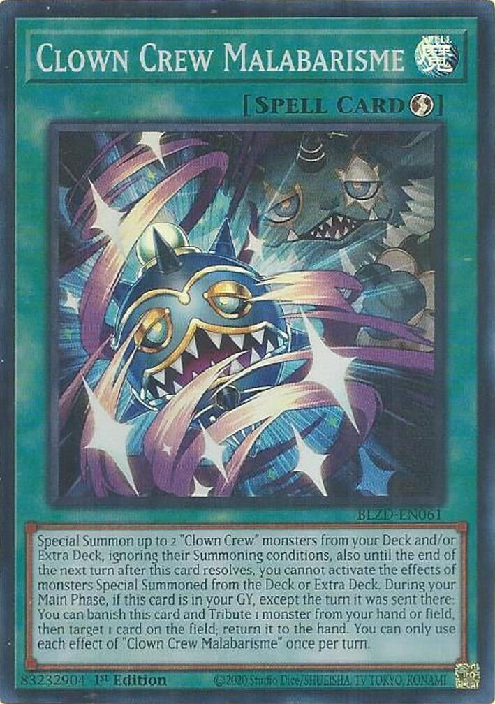Image for Clown Crew Malabarisme (BLZD-EN061) (Blazing Dominion) - YuGiOh