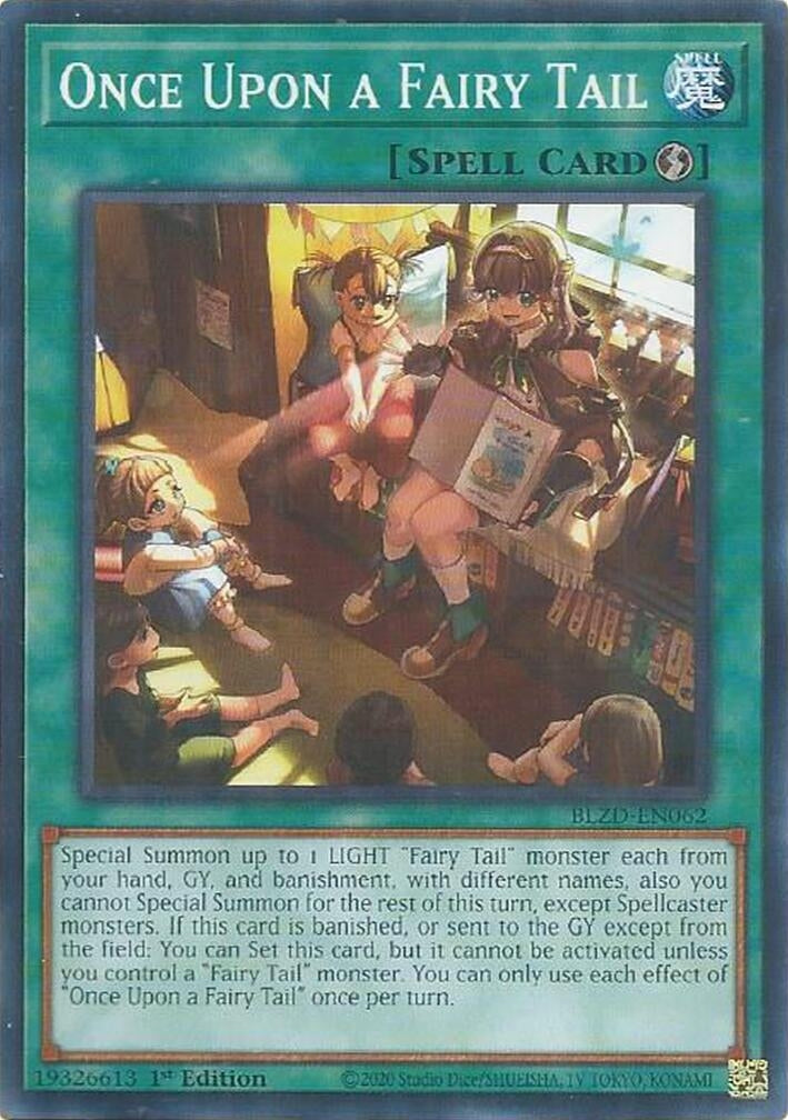 Image for Once Upon a Fairy Tail (BLZD-EN062) (Blazing Dominion) - YuGiOh
