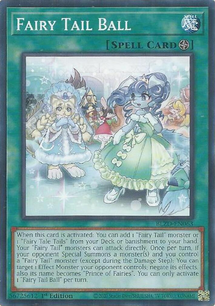 Image for Fairy Tail Ball (BLZD-EN063) (Blazing Dominion) - YuGiOh