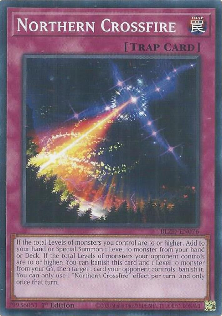 Image for Northern Crossfire (BLZD-EN076) (Blazing Dominion) - YuGiOh