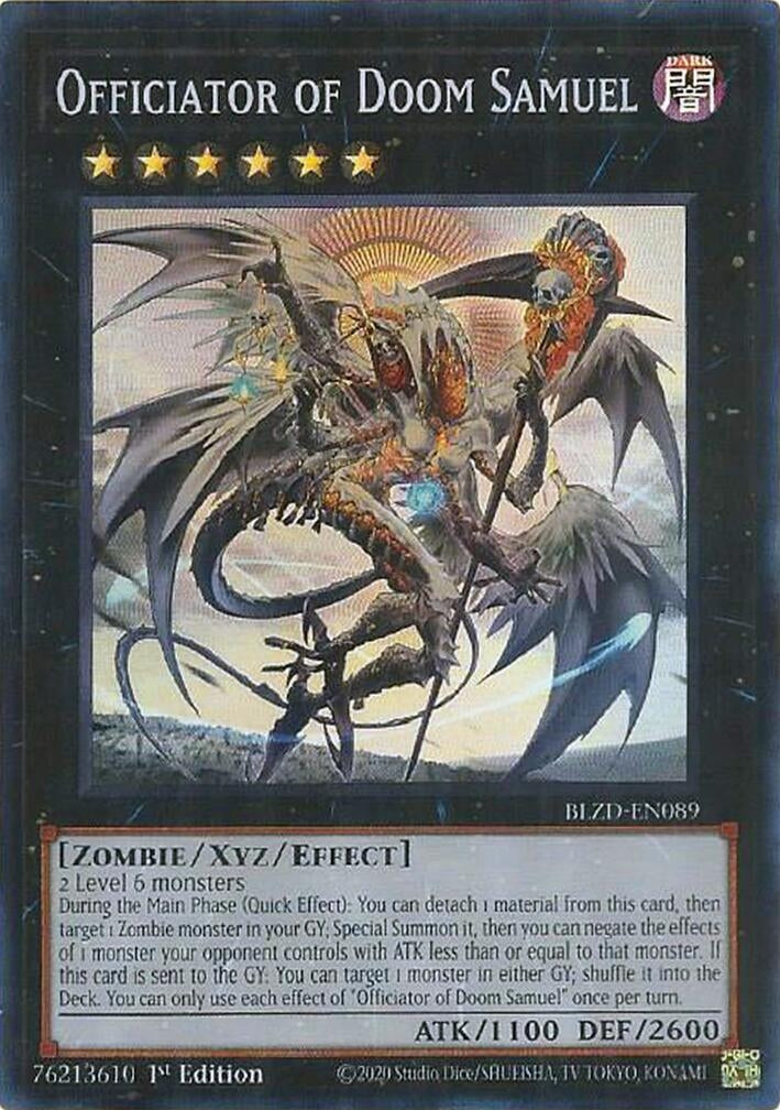 Image for Officiator of Doom Samuel (BLZD-EN089) (Blazing Dominion) - YuGiOh