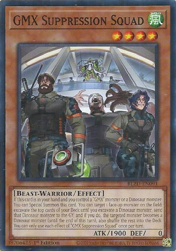 Image for GMX Suppression Squad (BLZD-EN091) (Blazing Dominion) - YuGiOh