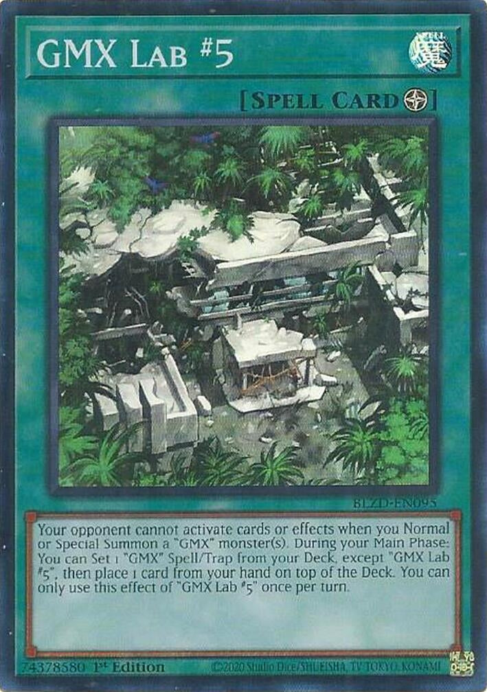 Image for GMX Lab #5 (BLZD-EN095) (Blazing Dominion) - YuGiOh