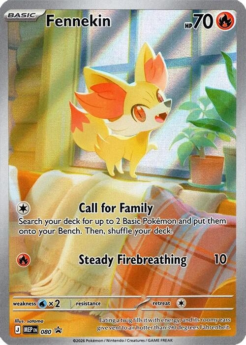 Image for Fennekin - 080 (080) (ME: Mega Evolution Promo) - Pokemon