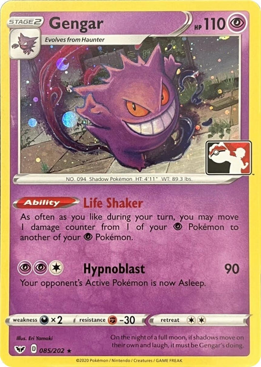 Image for Gengar (Library Exclusive) (085/202) (Miscellaneous Cards & Products) (MCAP) - Pokemon