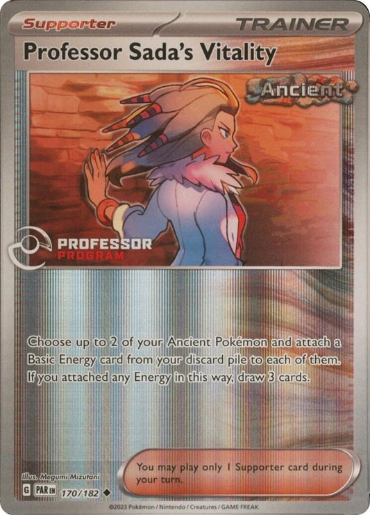 Image for Professor Sada's Vitality (170/182) (Professor Program Promos) (PPP) - Pokemon