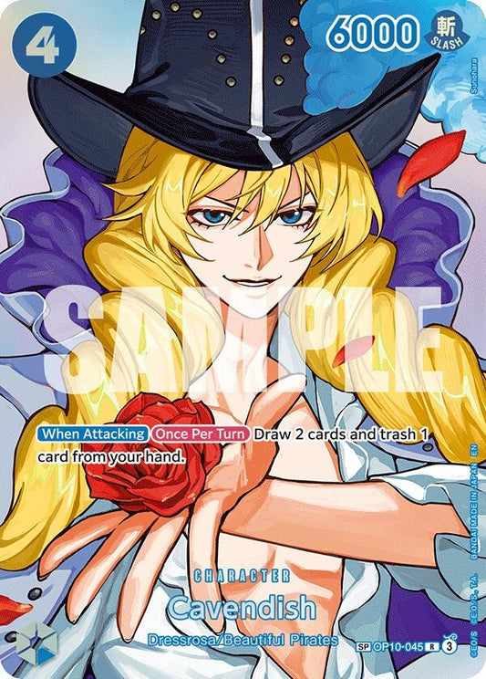 Image for Cavendish (SP) (OP10-045) (The Time of Battle) - One Piece Card Game
