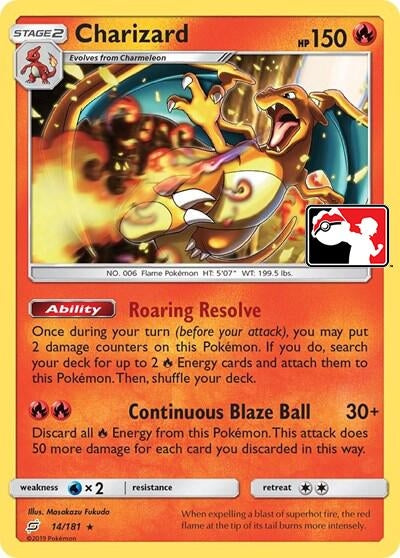 Image for Charizard (Library Exclusive) (14/181) (Miscellaneous Cards & Products) (MCAP) - Pokemon