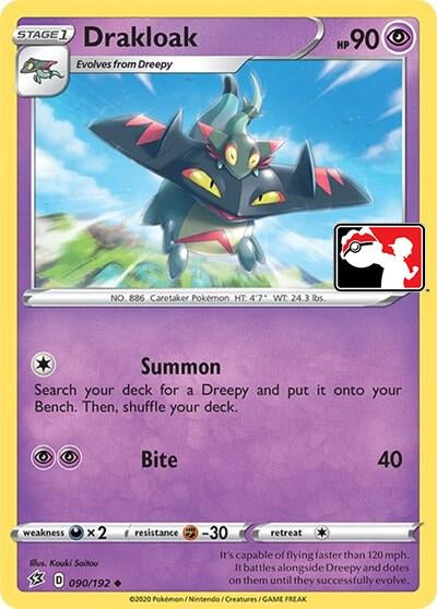 Image for Drakloak (Library Exclusive) (090/192) (Miscellaneous Cards & Products) (MCAP) - Pokemon