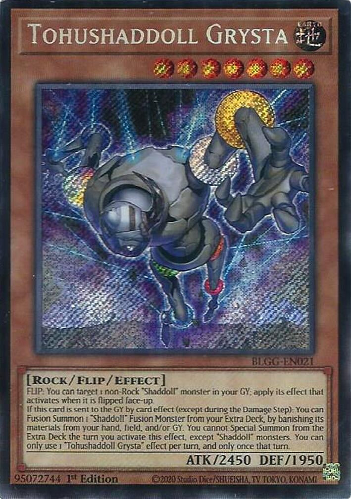 Image for Tohushaddoll Grysta (BLGG-EN021) (Battles of Legend: Glorious Gallery) - YuGiOh