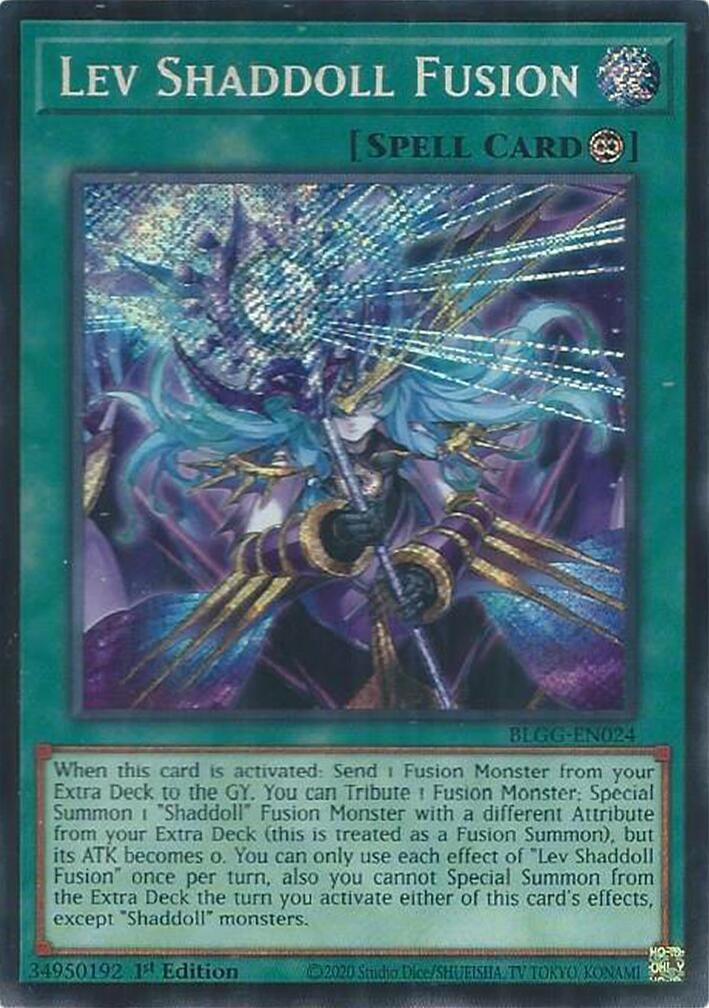 Image for Lev Shaddoll Fusion (BLGG-EN024) (Battles of Legend: Glorious Gallery) - YuGiOh