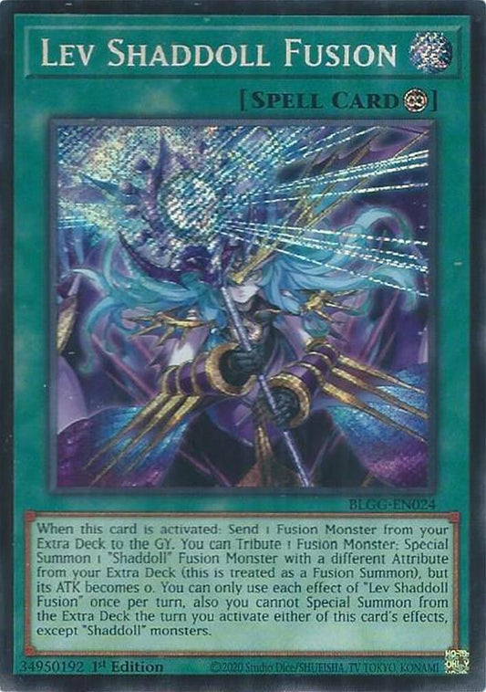 Image for Lev Shaddoll Fusion (BLGG-EN024) (Battles of Legend: Glorious Gallery) - YuGiOh