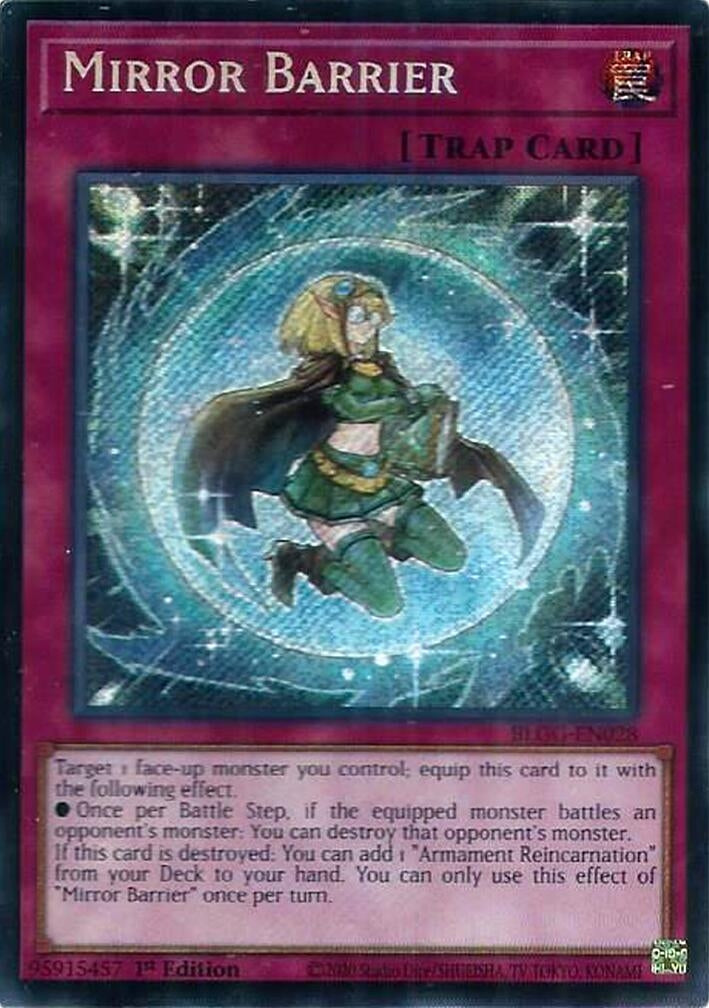 Image for Mirror Barrier (BLGG-EN028) (Battles of Legend: Glorious Gallery) - YuGiOh