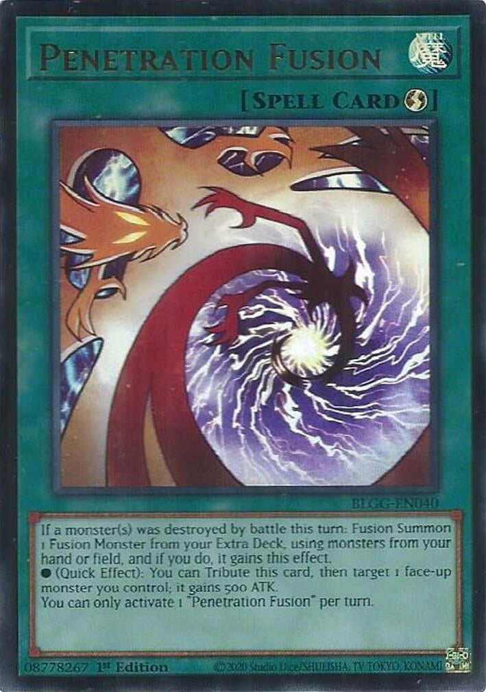 Image for Penetration Fusion (BLGG-EN040) (Battles of Legend: Glorious Gallery) - YuGiOh