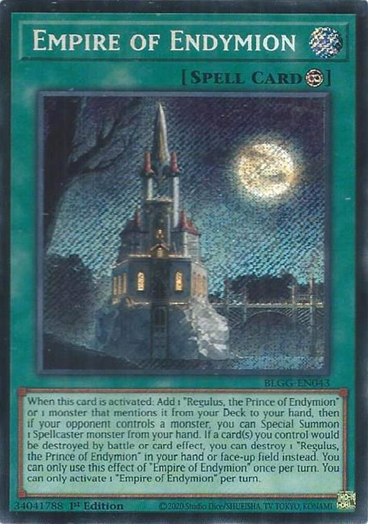 Image for Empire of Endymion (BLGG-EN043) (Battles of Legend: Glorious Gallery) - YuGiOh